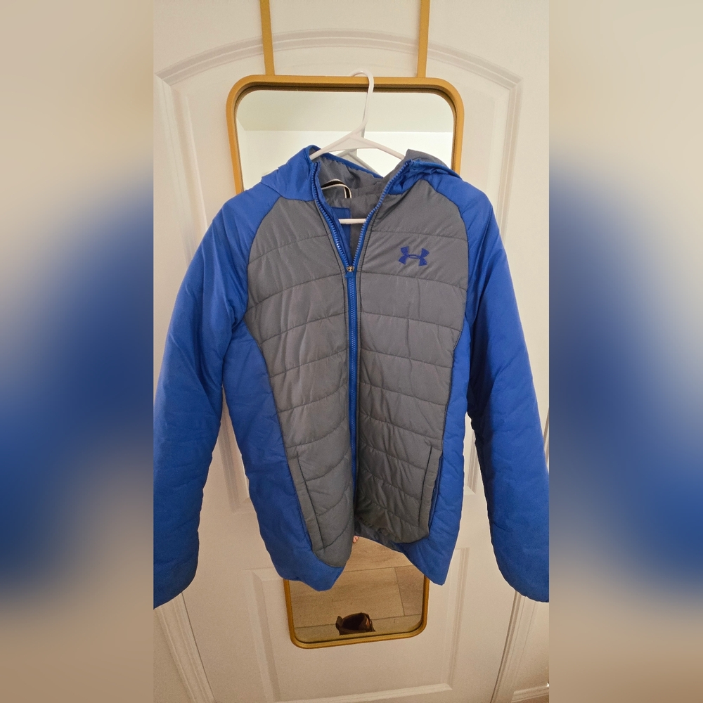Under Armour Blue and Gray Jacket